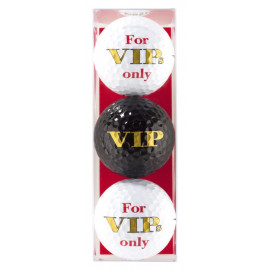 Tres bolas - motivo VIP