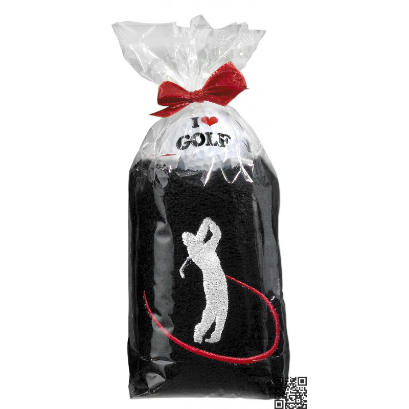 TOALLA CON GOLFISTA SWING TOALLA CON GOLFISTA SWING