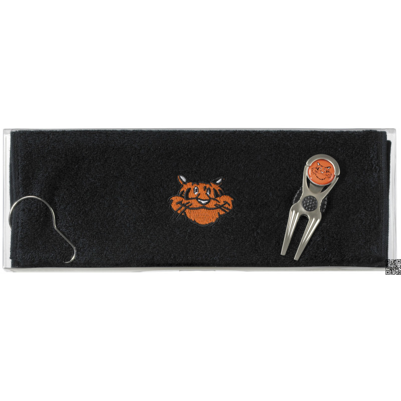 Toalla de Caddy bordada Tigre