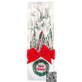 Pelota de golf "Merry Christmas" con Tees