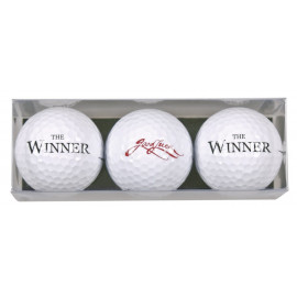 Tres bolas - motivo The Winner