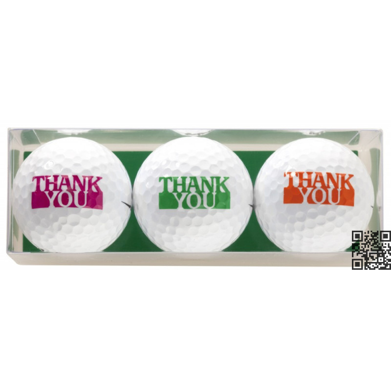 Tres bolas - motivo Thank You