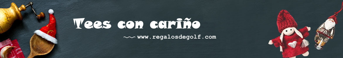 Tees de golf de madera con carino para regalo o colecionistas